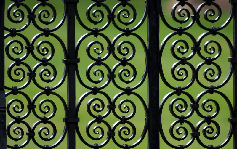 Inside Wrought Iron Details